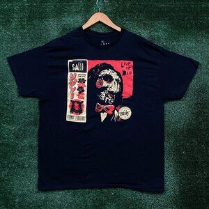 Jigsaw Live or Die Japanese Horror Movie Poster Tshirt size extra large